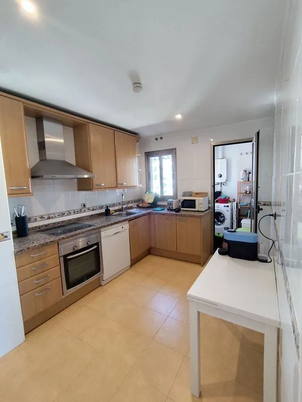 Köök - Apartment with Terrace in Málaga