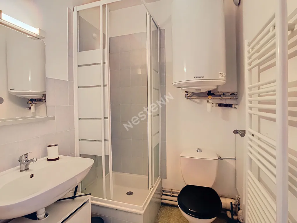 Salles de bain - Appartement T1 Meublé sur l'Île de Nantes