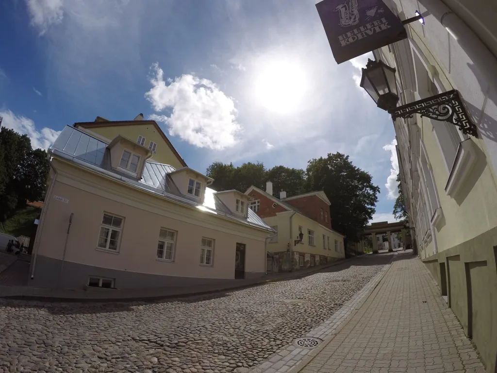 Välivaade - Renovated Apartment with Sauna in Toomemäe