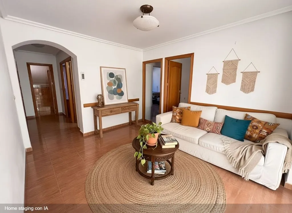 Living Room - Semi-Detached Villa with Pool in Torrevieja