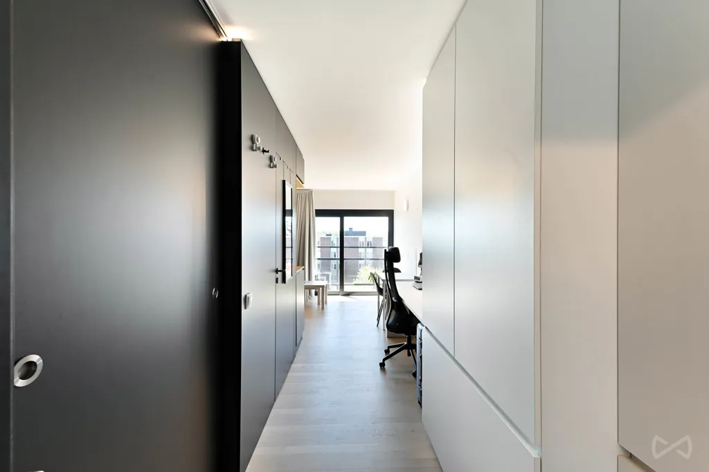 Entrée - Studio Rénové avec Vue sur Jardin à Leuven
