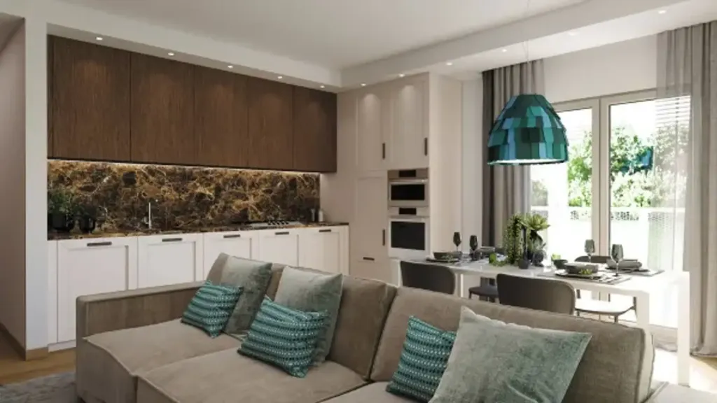Séjour - Eco-Friendly Triplex with Terrace in Cologno al Serio