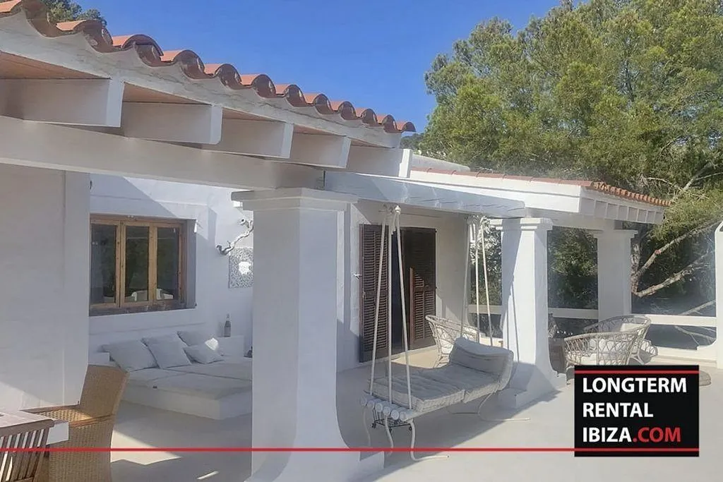 Terrasse - Chalet with Pool and Sea View in Cala Vedella