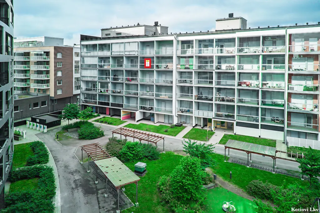 Aed - Modern Studio with South-Facing Balcony in Kivistö