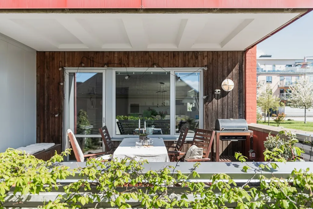 Terrass - Apartment with South-West Terrace in Lomma