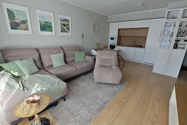 Séjour - Modernised Flat with Balcony in Kadriorg, Tallinn