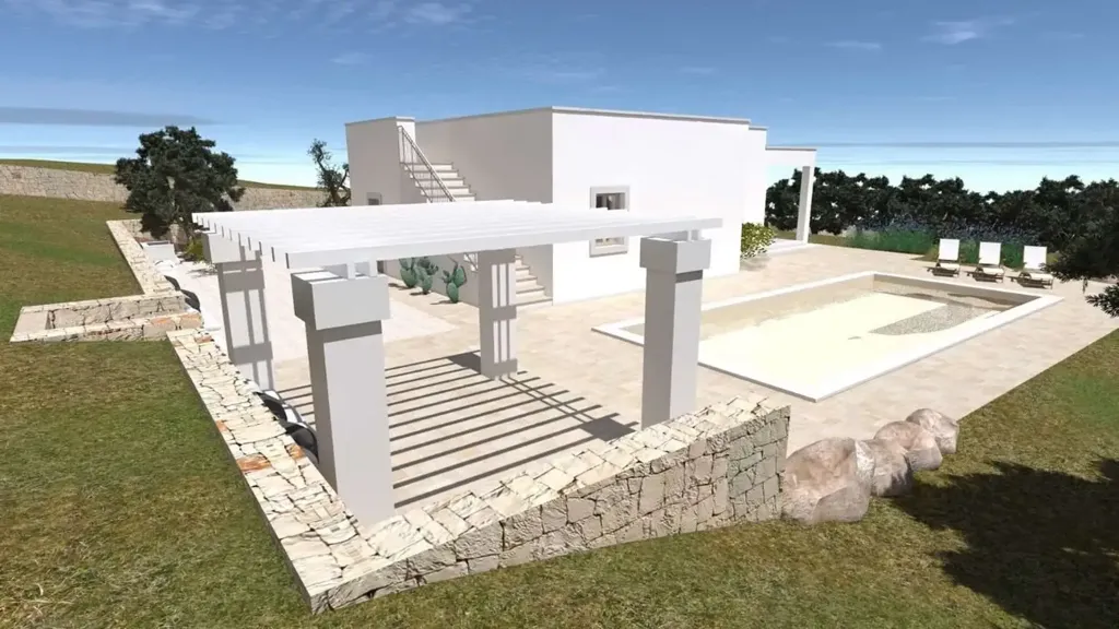 Unfinished Villa with Pool in Ostuni