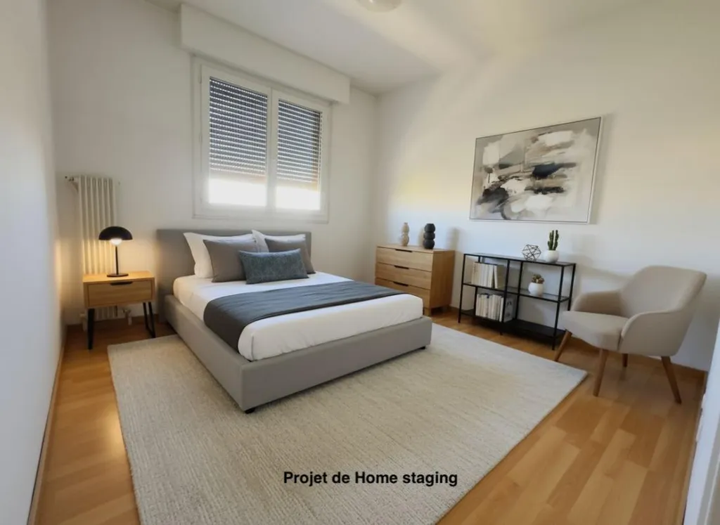Chambres - Appartement T3 avec Terrasse à Nîmes Talabot