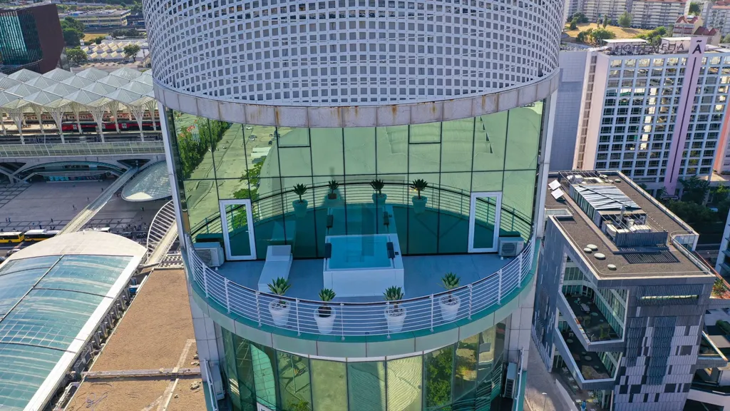 Õhuvaade - Penthouse Duplex with River View in Parque das Nações