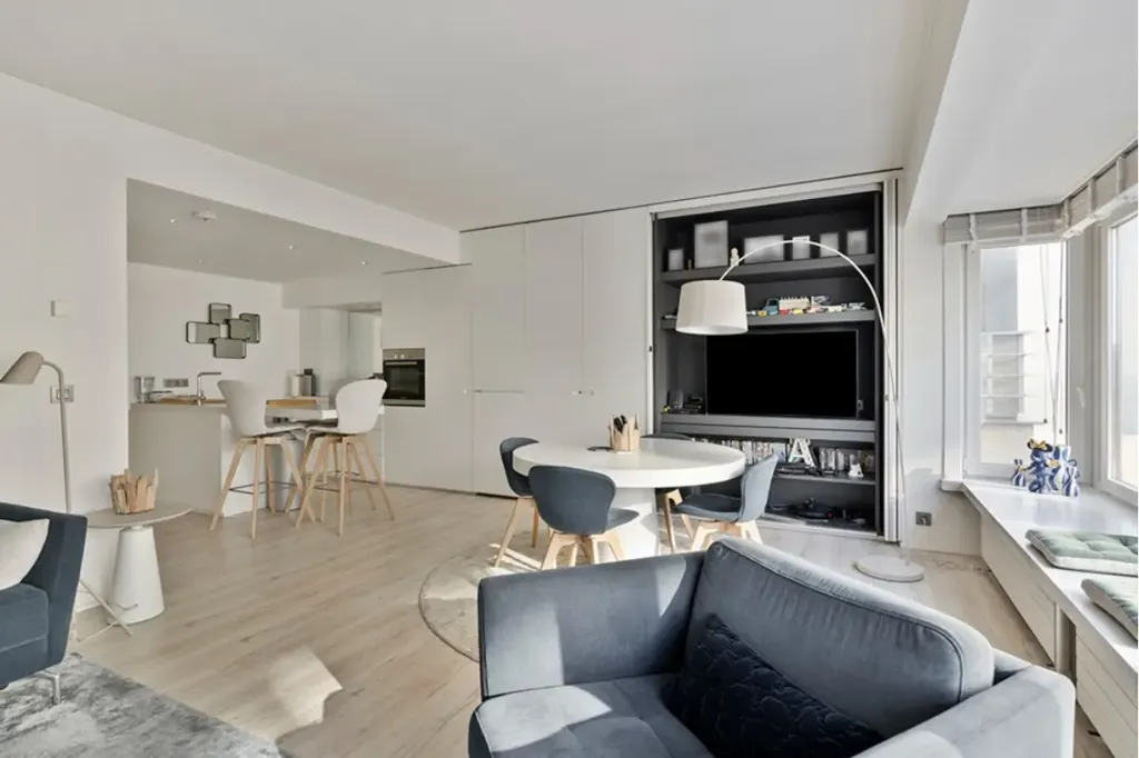 Séjour - Appartement avec Vue Mer à Knokke-Heist