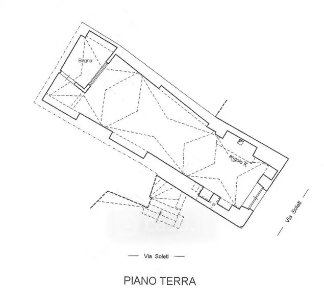 Floor Plan - Historic Palazzo with Panoramic View in Cisternino