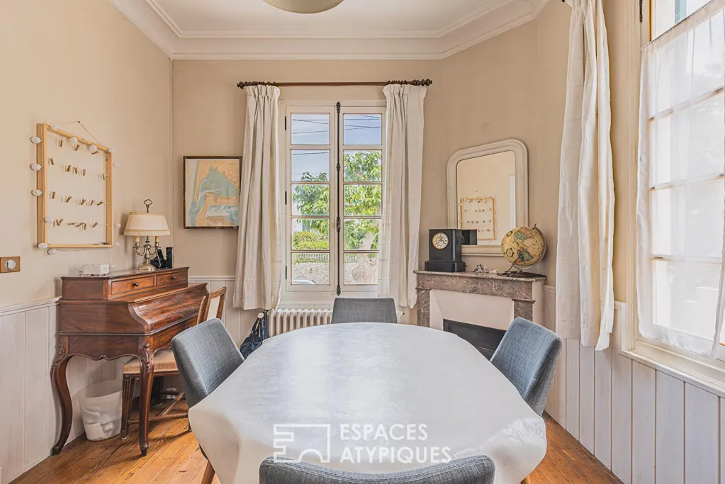 Sala da pranzo - 19th-Century Character House in Arcachon