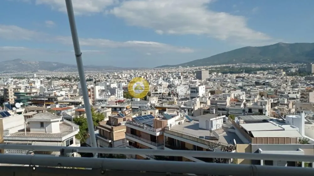 Balcon - Apartment with Panoramic View in Nea Filadelfeia