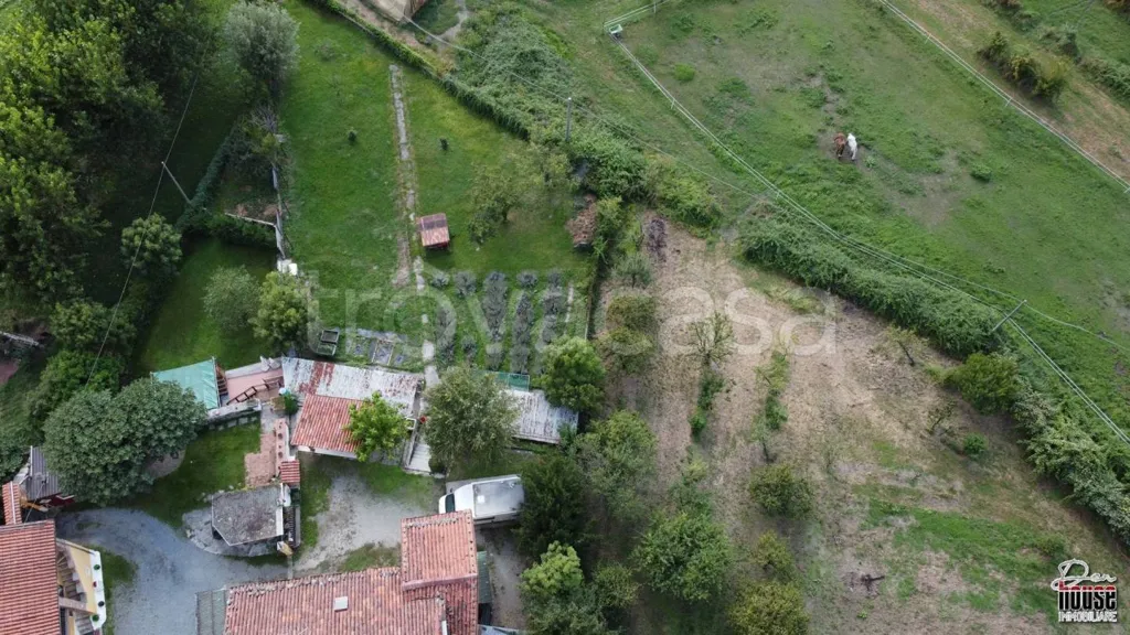 Vue aérienne - Terraced House with Lake View in Caprie
