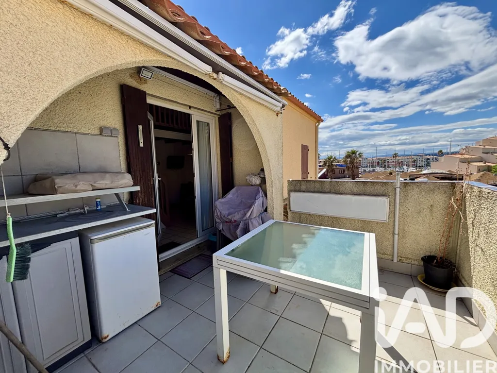 Terrasse - Duplex avec Terrasse et Parking à Port Leucate