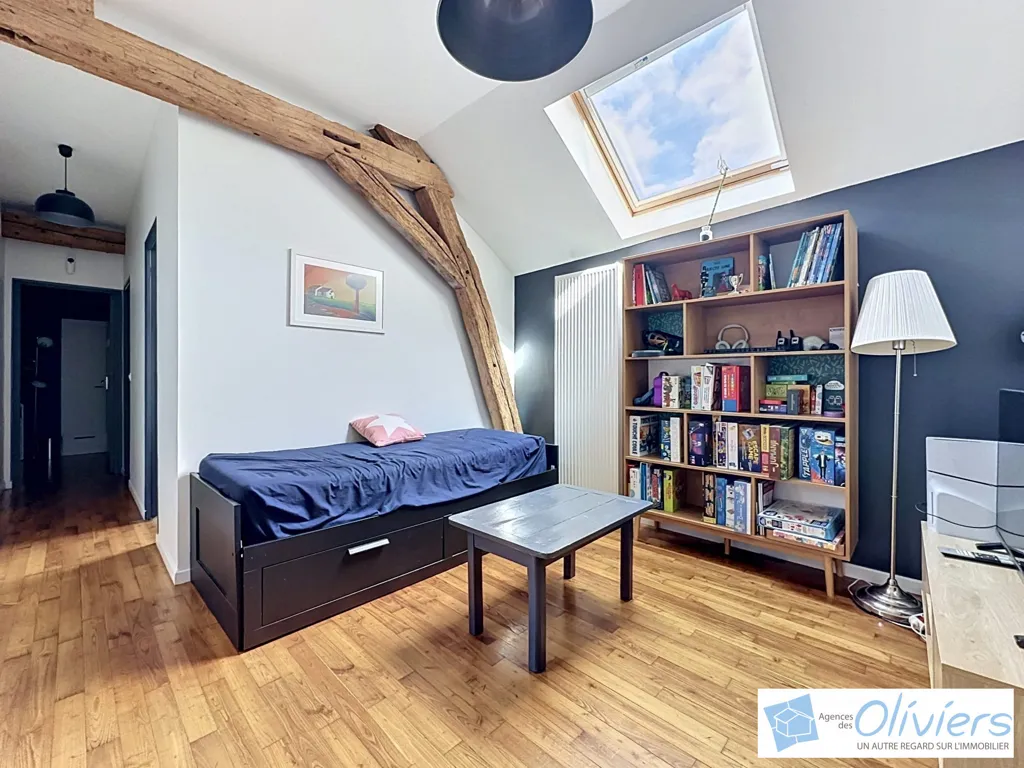 Chambres - Maison de village rénovée avec piscine à Boullay les Troux