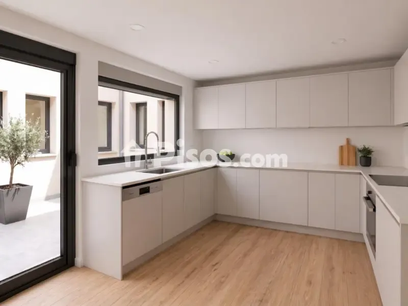 Köök - Modern Flat with Terrace in Onda