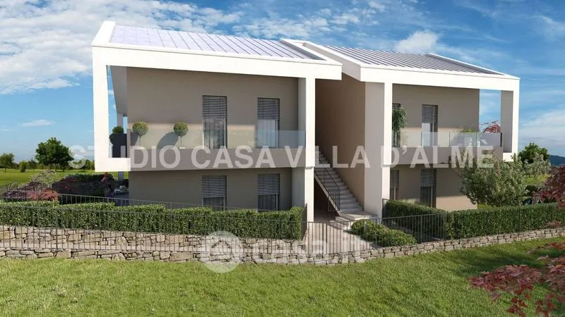 Quadrilocale with Terraces in Almè