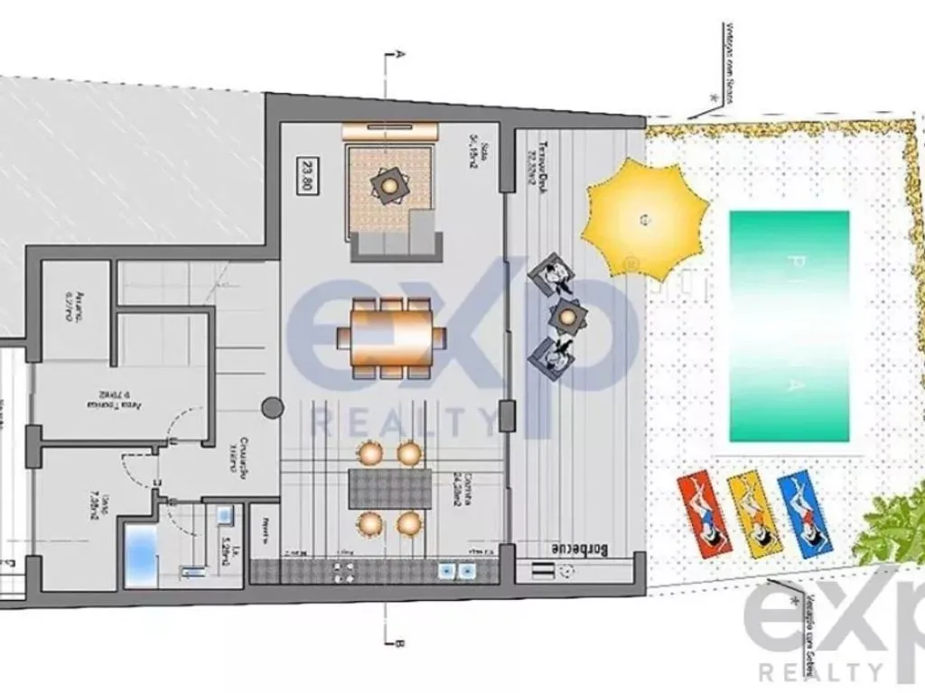 Plan - Luxury Villa with Pool in Portimão