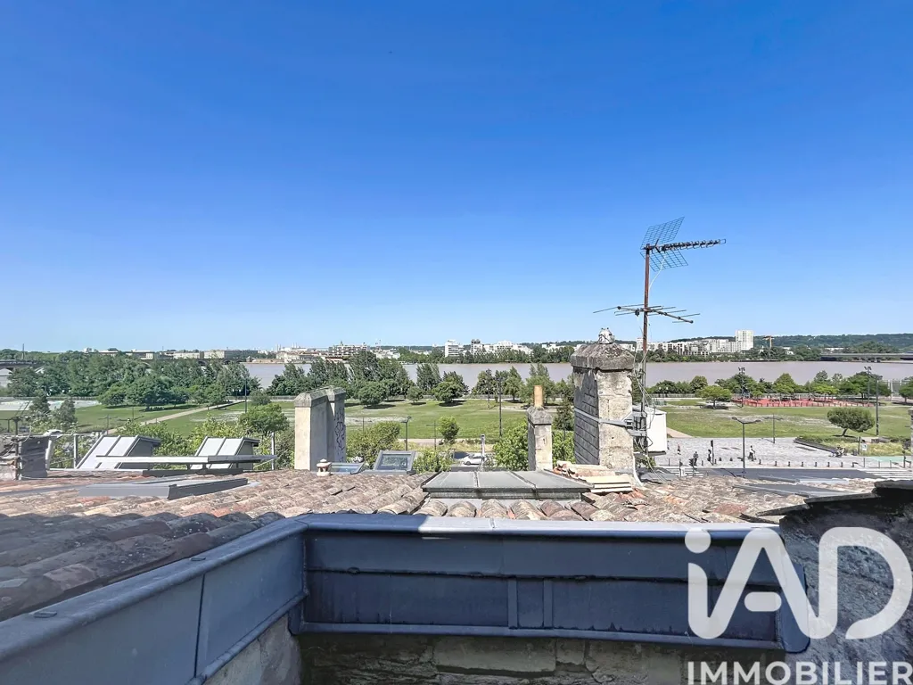 Terrace - Duplex Apartment with River View in Bordeaux