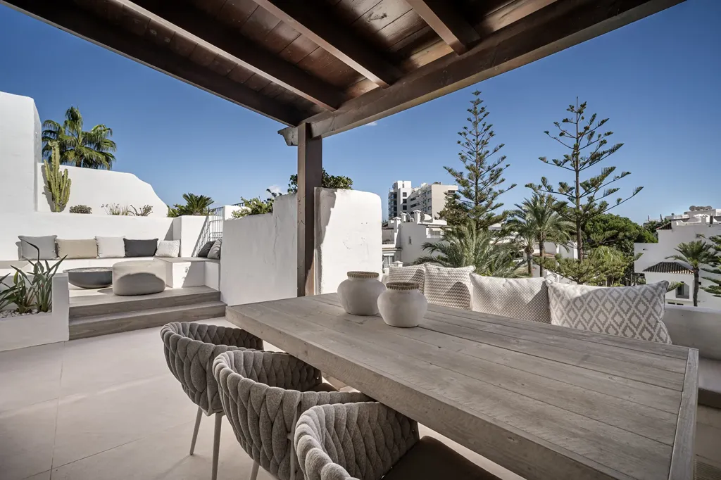 Terrasse - Penthouse Duplex with Sea View in Marbella