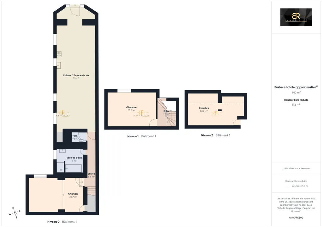 Plan - Maison avec Terrasse et Jardin à Reims