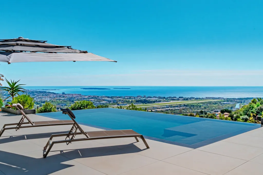 Piscina - Panoramic Sea View Villa in Mandelieu-la-Napoule