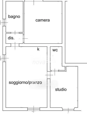 Plaan - Terraced House with Garden in Bientina