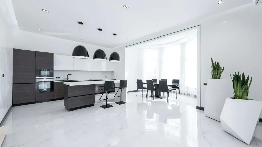 Köök - New Build Triplex with Private Garden in Brugine