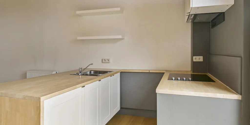 Kitchen - Renovated Mixed-Use in Herentals with Duplex