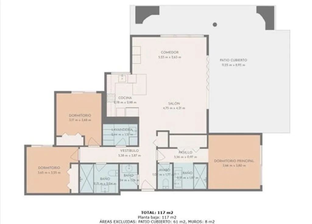 Plan - Luxury Flat with Sea View in Ojén, Marbella