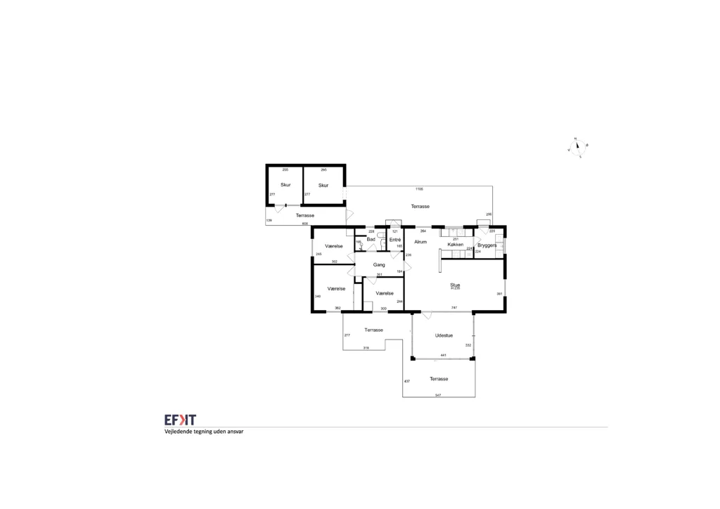 Plan - Detached Villa with Garden in Fredericia