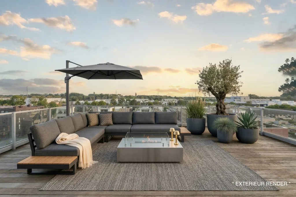 Terrasse - Penthouse avec Terrasses à Hasselt