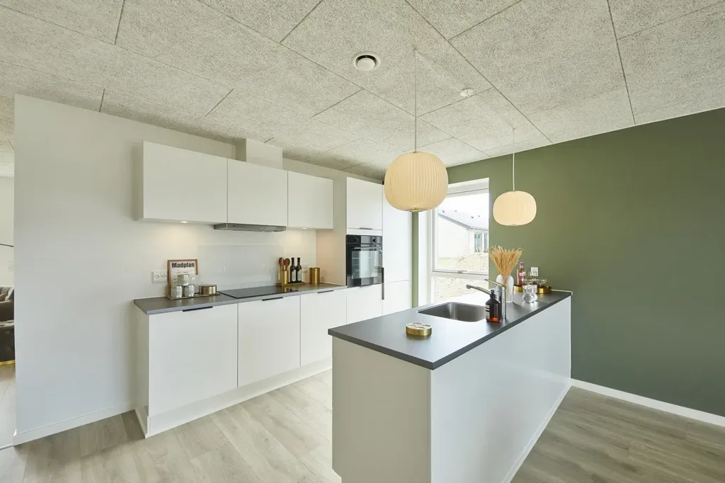 Cuisine - Modern Row House with Terrace in Haslev