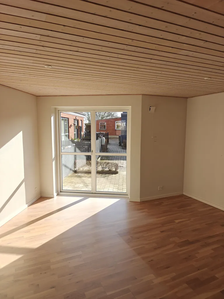 Soggiorno - Terrace House in Vorgod with Balcony