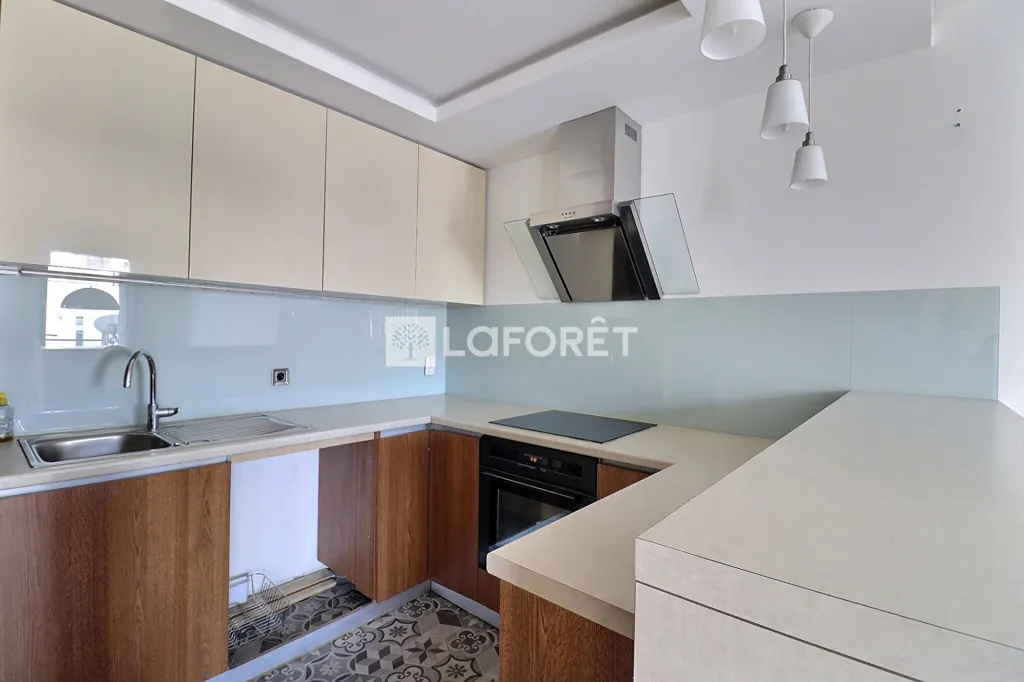 Cuisine - Appartement avec balcon sud à Vitry-sur-Seine