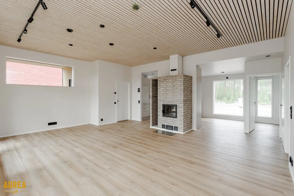 Séjour - Modern Bungalow with Sauna in Ritaharju