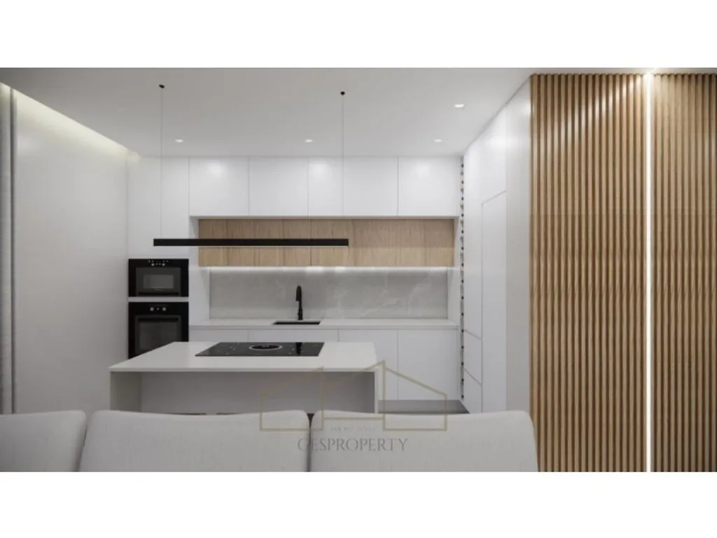 Köök - Luxury 2-Bedroom Apartment in Charneca de Caparica