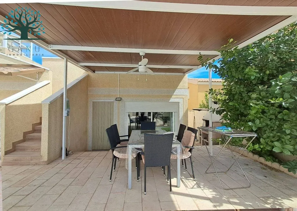 Terrasse - Detached House with Pool in Mazarrón