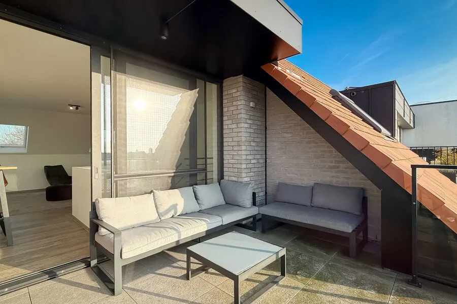 Terrass - New Build Apartment Near Duinenwater