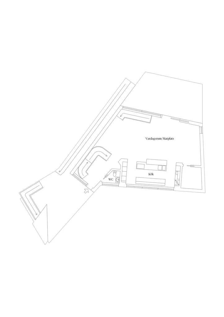 Plaan - Lakefront Plot with Panoramic View in Edsviken