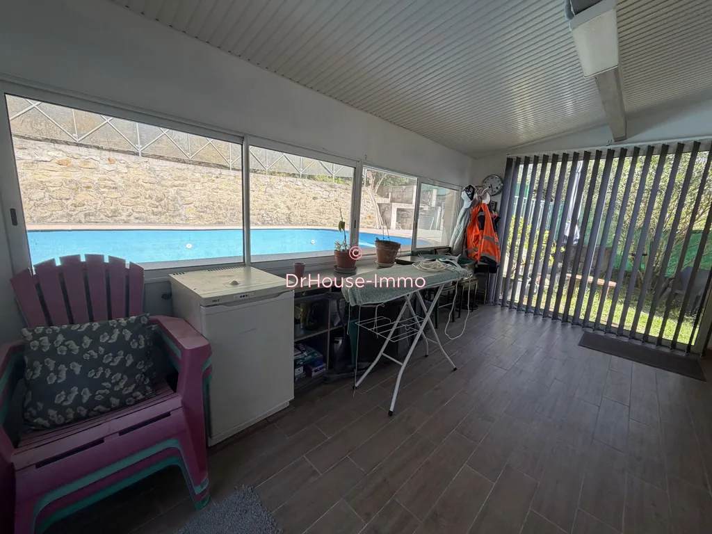 Terrasse - Maison avec Piscine et Garage à Salindres