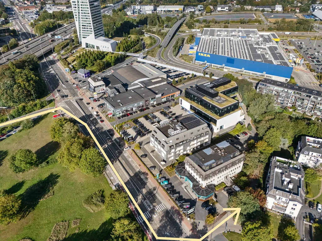 Vista aerea - Office Space with Parking in Sint-Denijs-Westrem, Gent