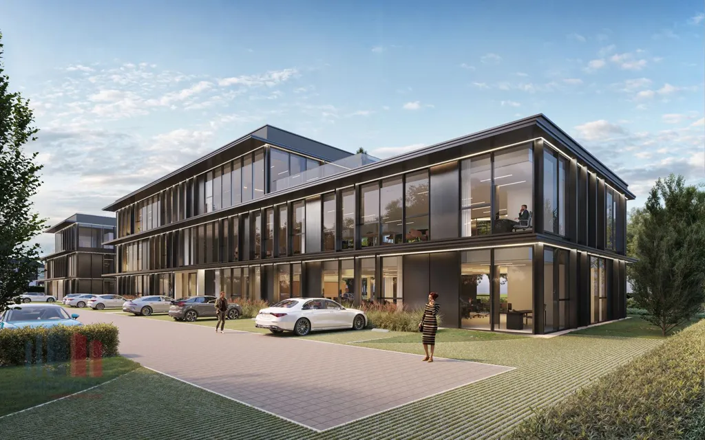 Nouveau Bâtiment Commercial avec Vue sur la Route à Lokeren