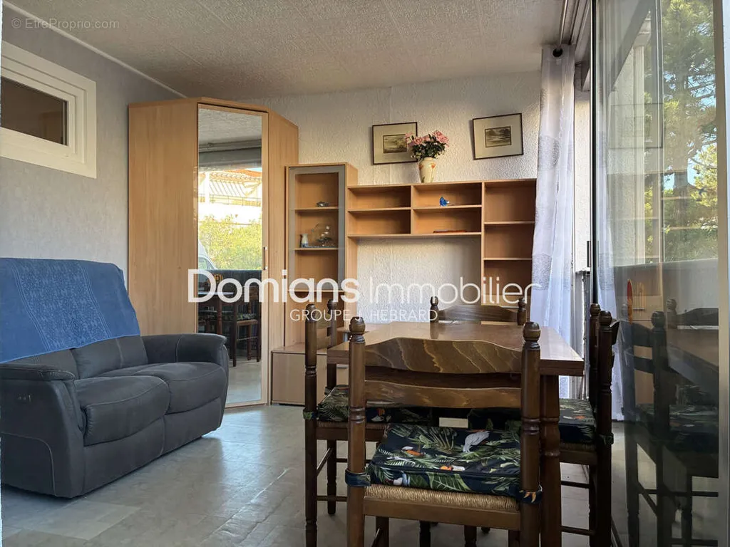 Salle à manger - Studio T1 Bis avec Loggia à Argelès-sur-Mer