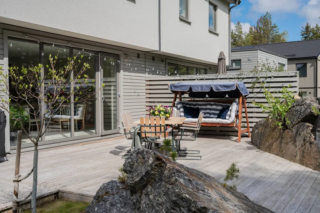 Terrass - Terraced House with Garden in Högmora