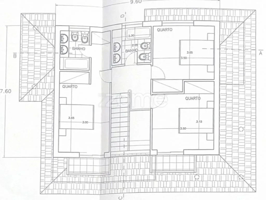 Plaan - Luxury House with Garage in Brito, Guimarães
