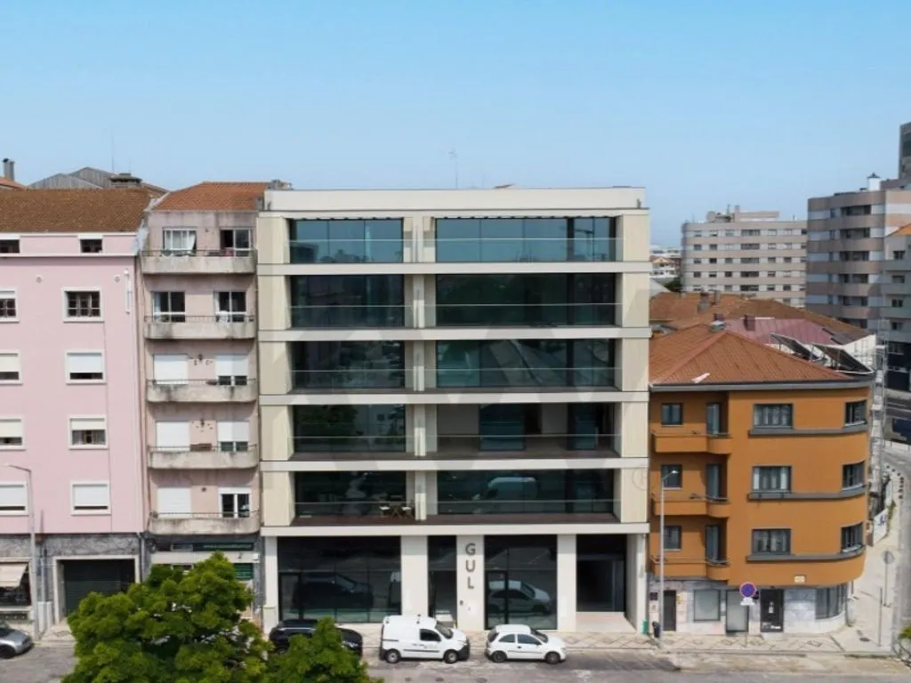 Vue aérienne - Luxury Flat with River View in Aveiro Centre