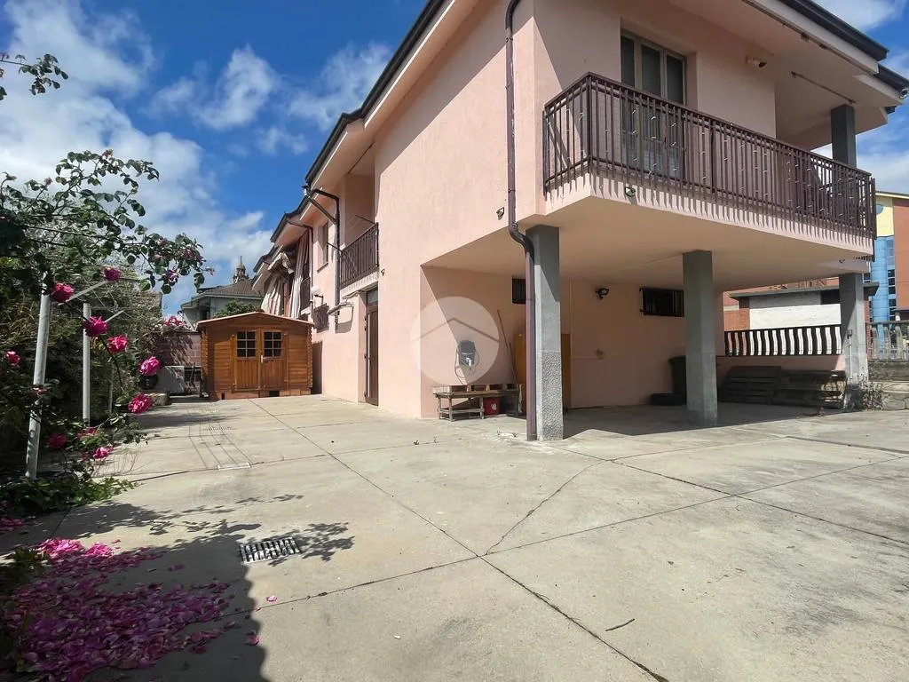 Exterior - Retrofitted Villa with Balconies in Asti