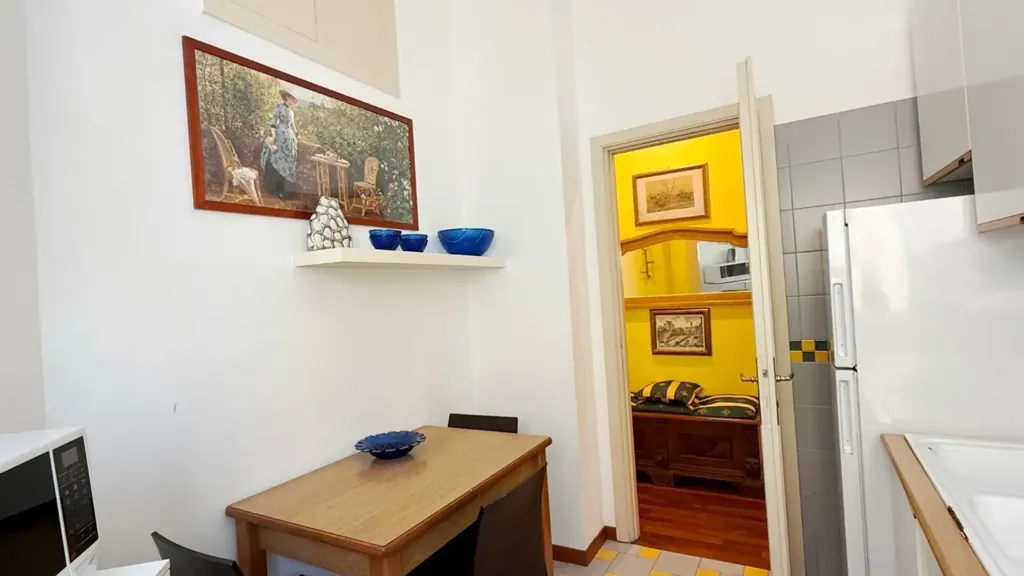 Köök - Charming Triplex with Balcony in Monteverde Vecchio